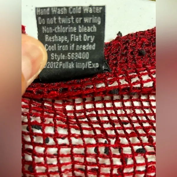 Katie Todd Cardigan Sweater M Medium Lagenlook Boxy Asymmetric Hem Open Knit Art - Image 9