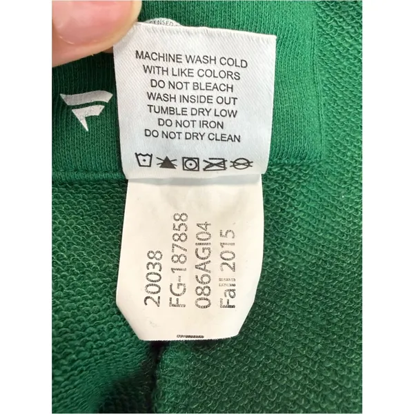 Fanatics NHL Dallas Stars Size XL Green Sweatpants Joggers Women's - Image 8