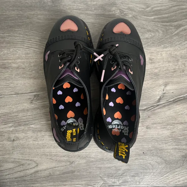 Dr Martens Leather Hearts Platform - Image 5