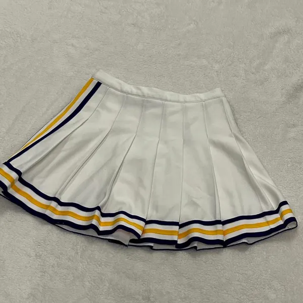 Varsity Women's White Skirt - Image 5