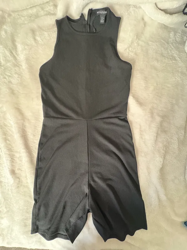 Pretty Little Thing Romper Black - Image 2