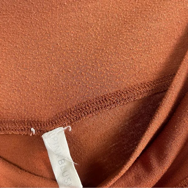 Pinkblush Medium Rust Bike Shorts Maternity High Waist Stretchy Casual - Image 5