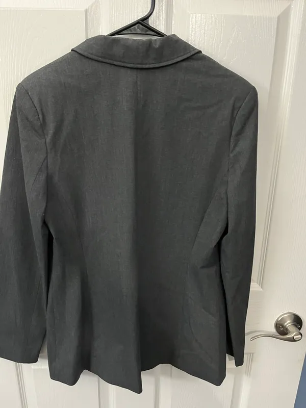 stretch gray size medium blazer - Image 2