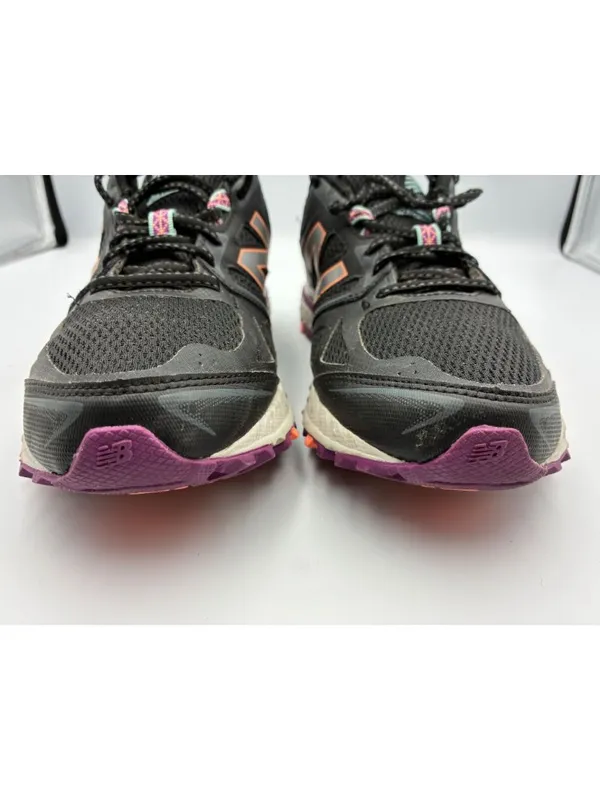 New Balance All Terrain Womens Running Shoes 8 Black Purple Mesh 412 V3 TechRide - Image 7