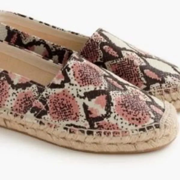 J crew printed snakeskin espadrilles - Image 3