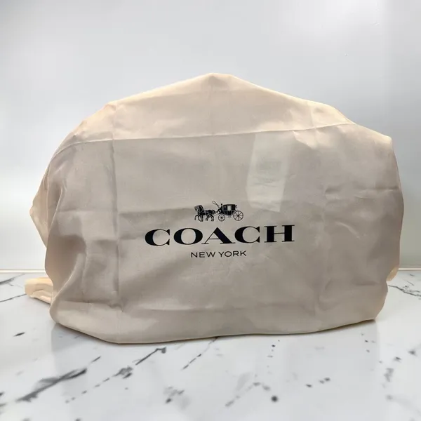 Coach Kisslock Frame Bag 27 Brass Dark Fuchsia CEN92 Leather Handbag Purse NWT - Image 8