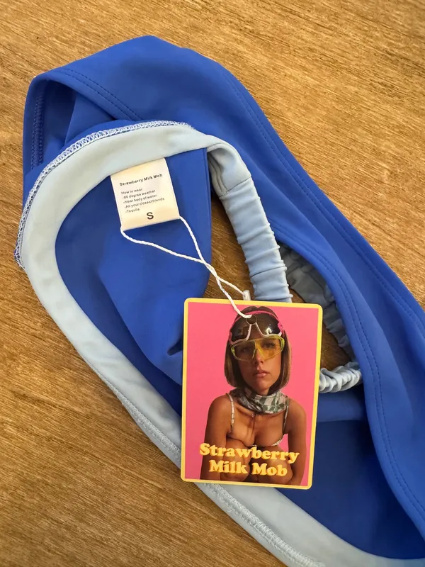 Strawberry Milk Mob Cobalt Top - Image 6