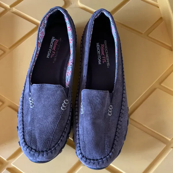 Skechers suede leather loafers ☀️ - Image 13