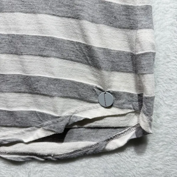 Barbour Gray White Tank Lightweight Women's US size 8 - Image 4
