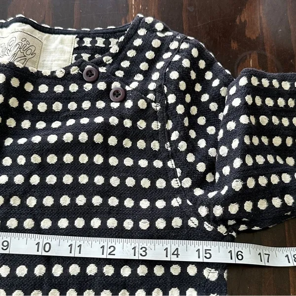 Ace&Jig Black and White polka dot Checkered mini Dress - Image 12
