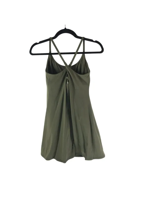 Halara SoftlyZero Plush Active Dress-Longer Length-Easy Peezy Edition Green XS - Image 5