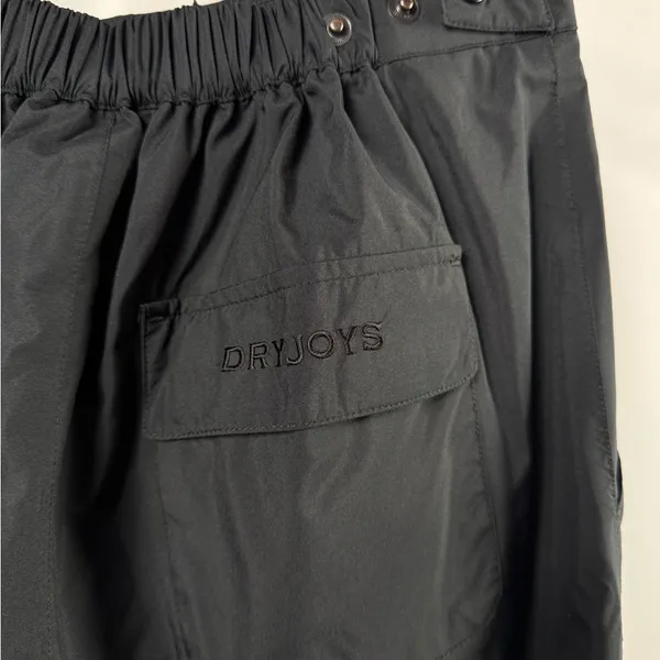 FootJoy Woman's DryJoys Performance Golf‎ Rain Pants in Black Size Medium - Image 6