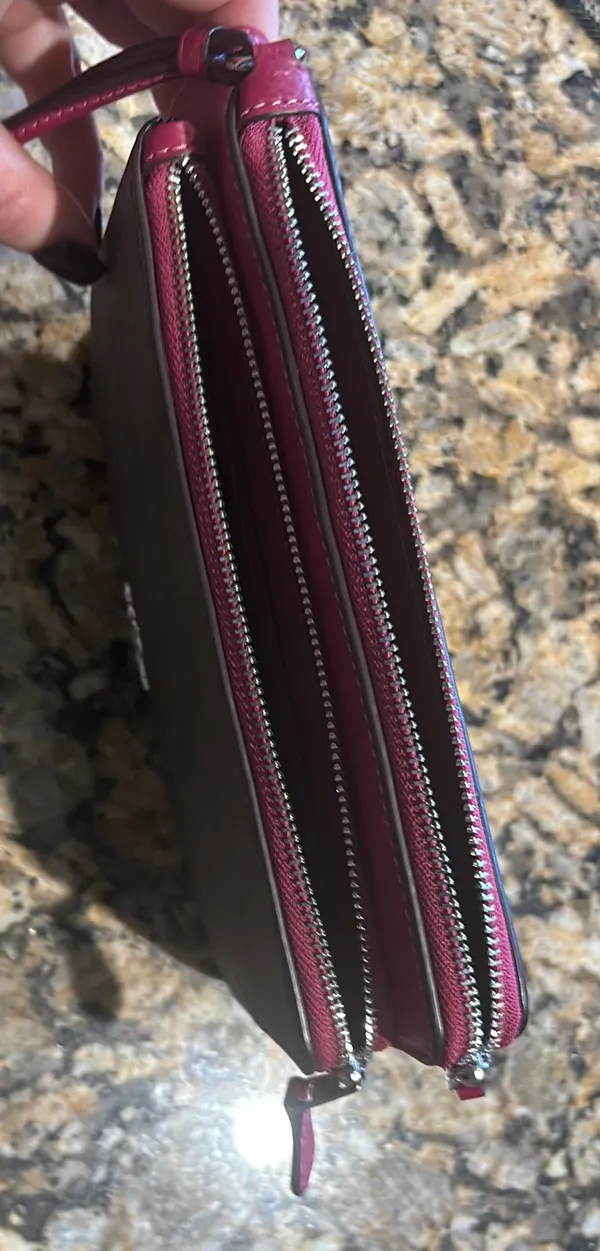 Coach Double Zipper Wallet - Image 6