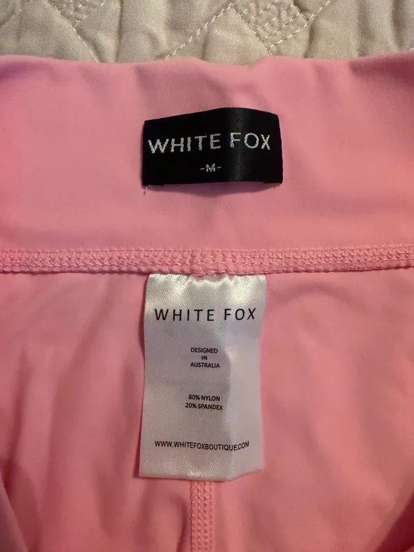 White Fox Boutique Pink Shorts - Image 2
