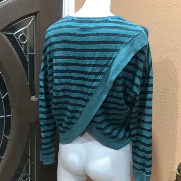 Sundry forever and ever striped sweatshirt - Image 4