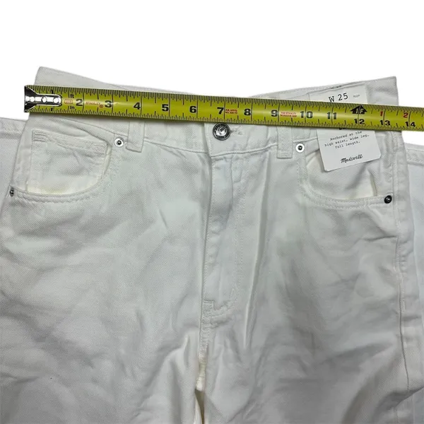 Madewell Women's White Flare & Wide Leg Jeans - Image 11