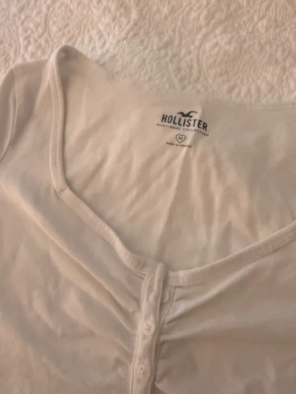 Hollister Cinched Button-Up Top - Image 2