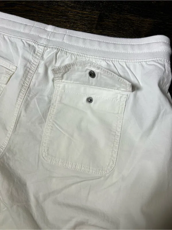 Sonoma White Bermuda Mid Rise Comfort Waist Shorts Size 16 - Image 5