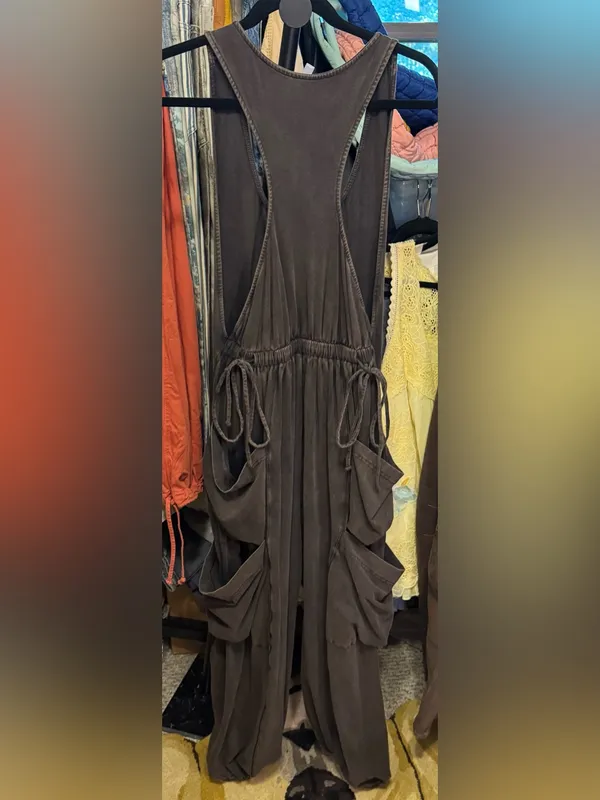 NWOT Free People FP Movement Infinity Onesie - Washed Black - XS - Image 8