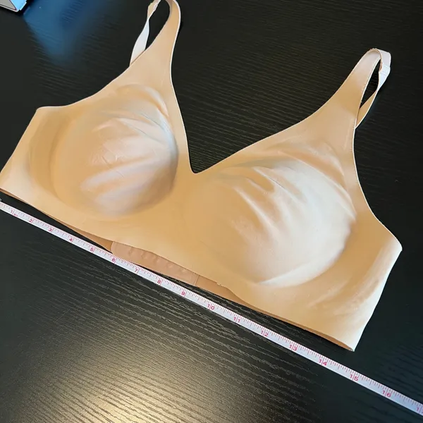 Knix WingWoman Contour‎ Bra Nude Beige Wireless Seamless Large. - Image 6