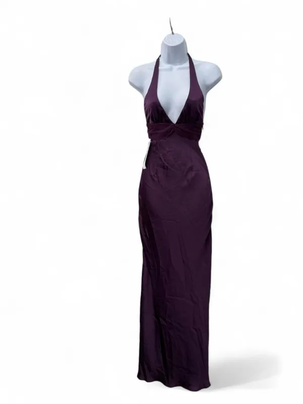 Princess Polly Odyssa Halter Maxi Dress Purple - Image 2