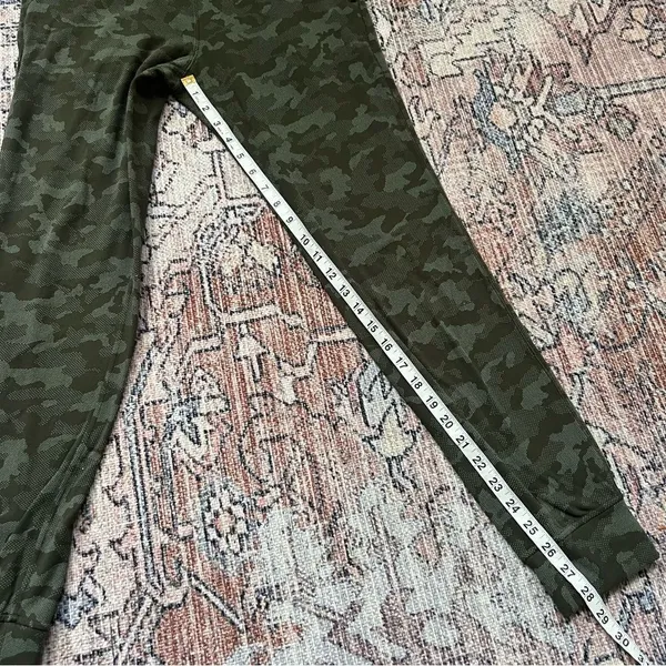 Lululemon Ready to Rulu Jogger 29" Heritage Camo Dark Olive Green Twill Size 6 - Image 10