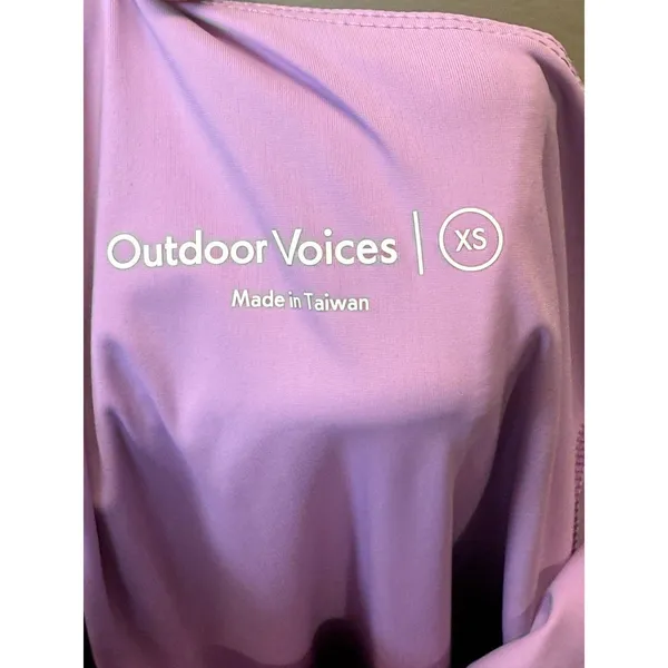 Outdoor Voices One Shoulder Dress Womens XS Lavender Purple Active Skort Dress - Image 7