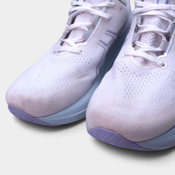 ASICS Gel Nimbus 26 Women 11 White Fresh Air Running Shoes - Image 10
