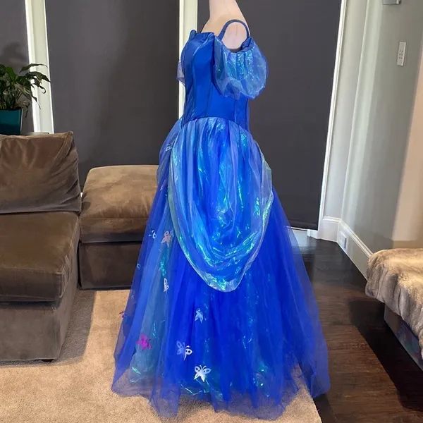 Gorgeous Fairy Tale Cinderella Dress with Butterflies Size 14 NWT - Image 4
