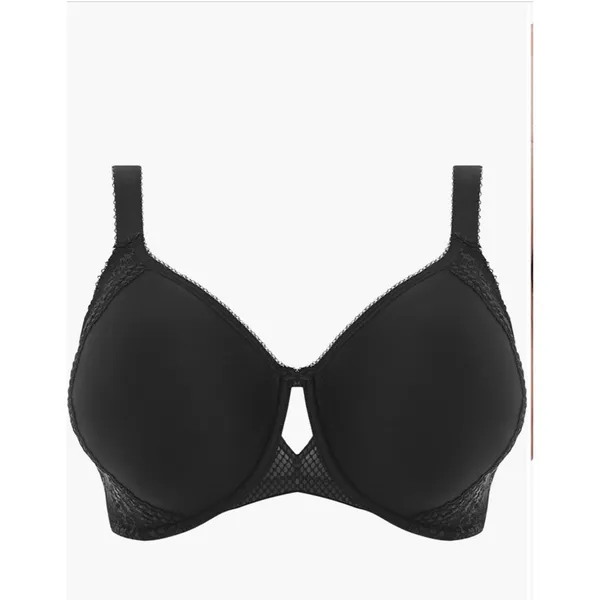 Elomi Charley Underwire Spacer Bra 36DD Black NWT $80 - Image 3