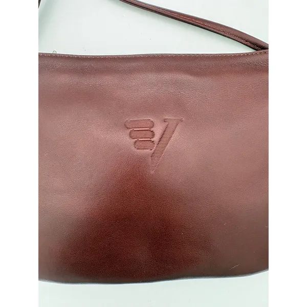 Women’s Vicosta Rust Red Leather Crossbody Purse - Image 3