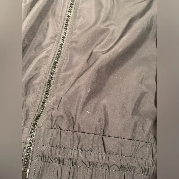 White fox boutique active Black windbreaker jacket original collection medium - Image 6