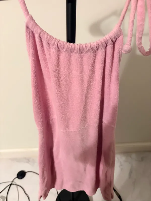 Forever 21 Light Pink Terry Slip Chemise - Image 2