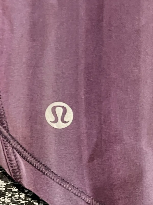 Womens sz4 Lululemon Sculpt Tank II– Brushed Spray Dye White Purple Ink - Image 8