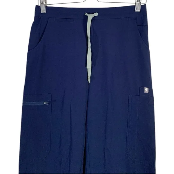 NEW Figs Cargo Straight Leg Scrubs Pants Size XS - Image 3