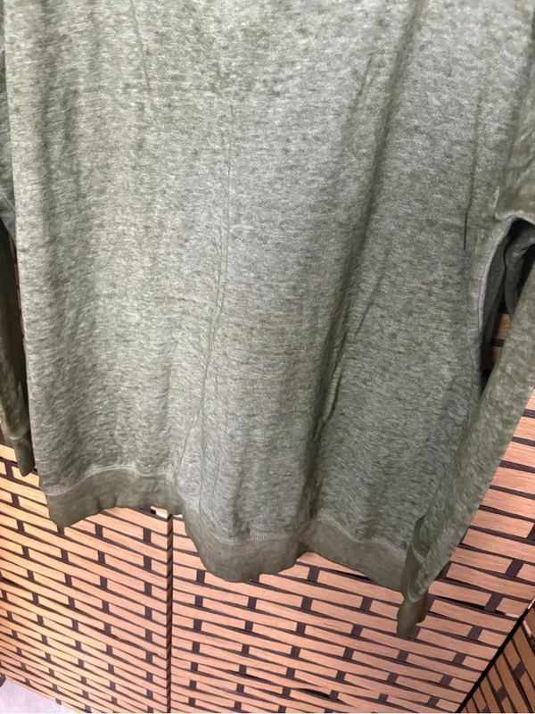 Maurice’s green burnout wash sweatshirt size 3X - Image 3