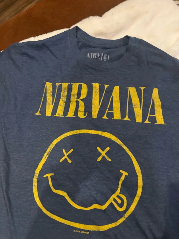 Band tee Blue Size L - Image 2