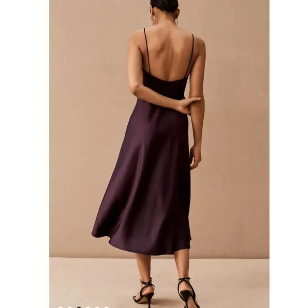 NWT‎ BHLDN Leti Dress satin slip Sz 4 wedding guest - Image 2