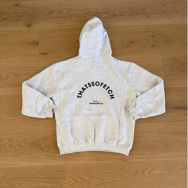 Thats So Fetch Hoodie Series 2 Size S/M Gray - Image 3
