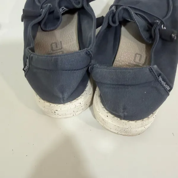Hey Dude Navy Slip On Shoes Wendy Size 7 Comfortable Lightweight - Image 4