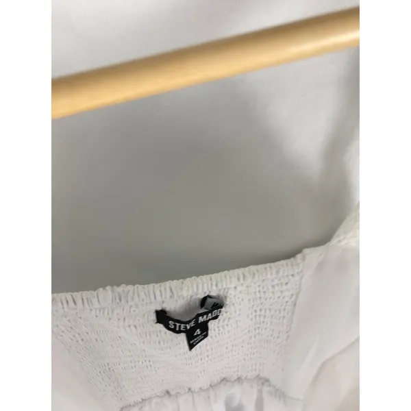 Steve Madden Carlynn Dress White Size 4 - Image 4