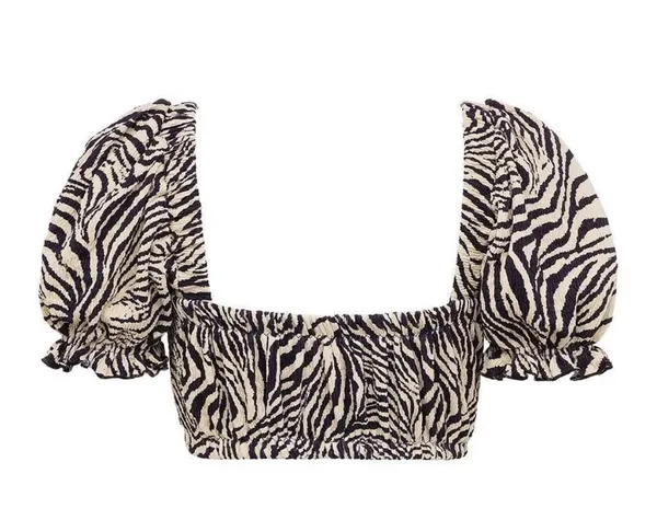 Montce Zebra Micro Scrunch Marcela Top - Image 3