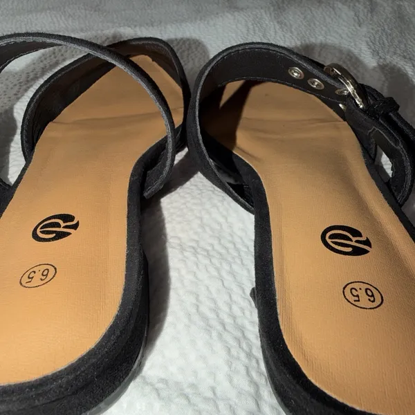 black pointed-toe mules from Rekayla Sz 6.5 - Image 4