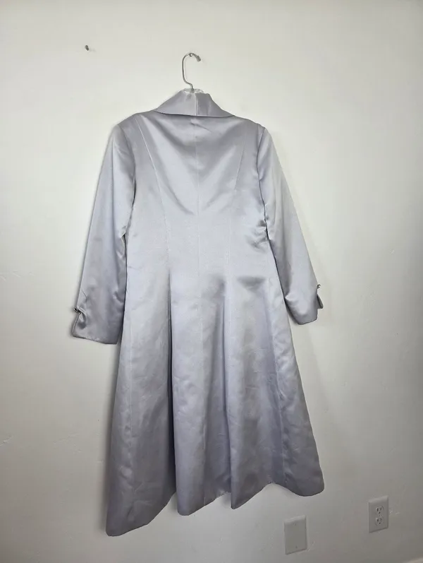 NEW JJs House Silver Two Piece Dress Formal Party Wedding Mother Of Bride 6 - Image 9
