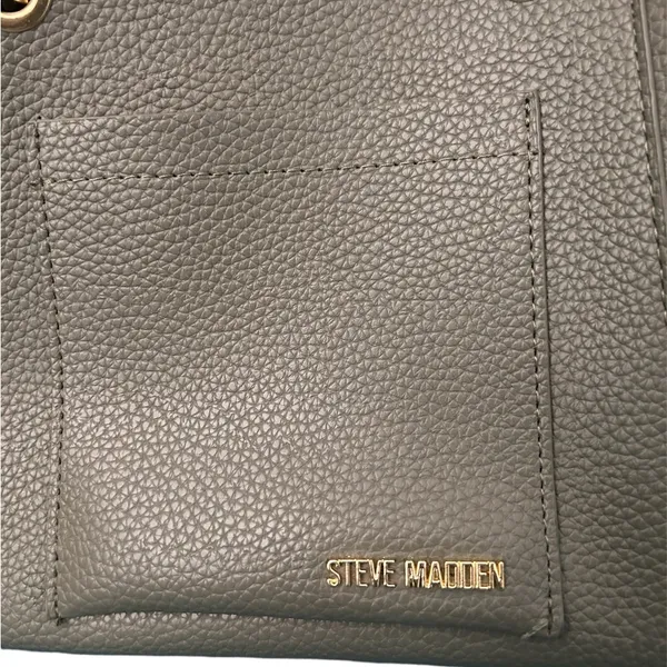 Steve madden Bkarta Purse grey color satchel purse - Image 4