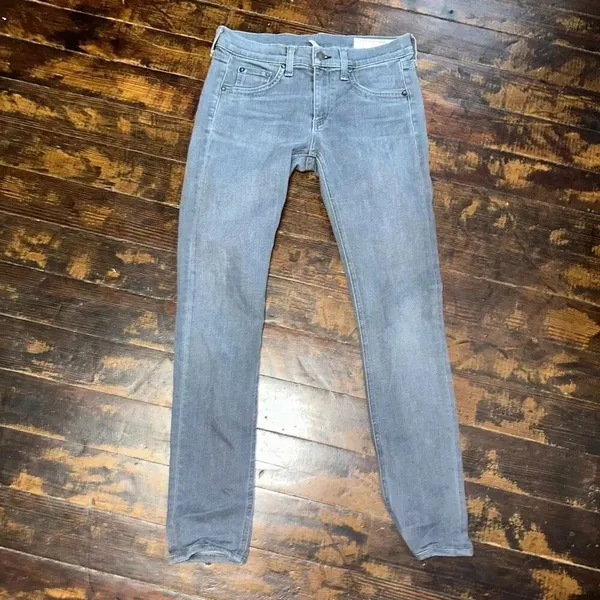 Rag and Bone 27 Everett luxe elevated basics skinny jeans - Image 3