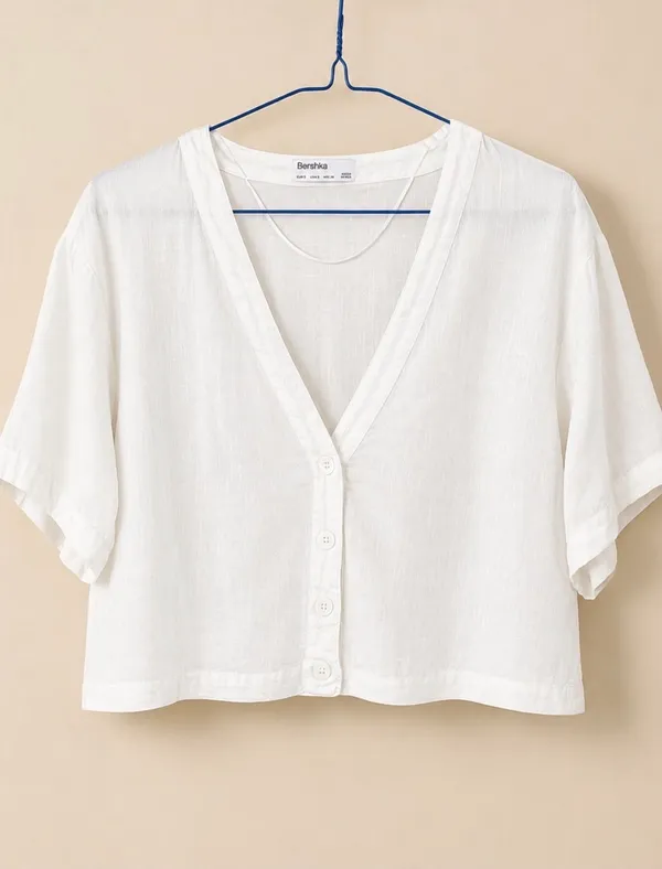 Bershka Crop Top, Size Small - Image 2