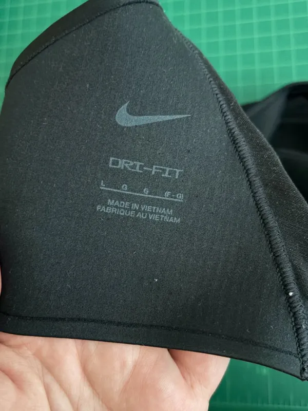 Nike Women L Black Alate Minimalist Sports Bra Padded Cup Athleisure Workout - Image 6