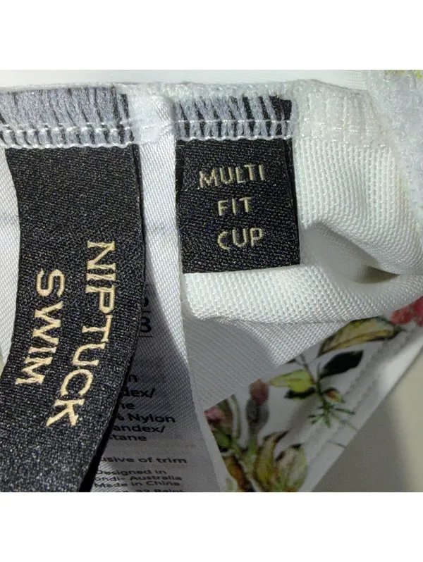Nip Tuck Swim Floral Bikini Swimsuit Size 6 - Image 11