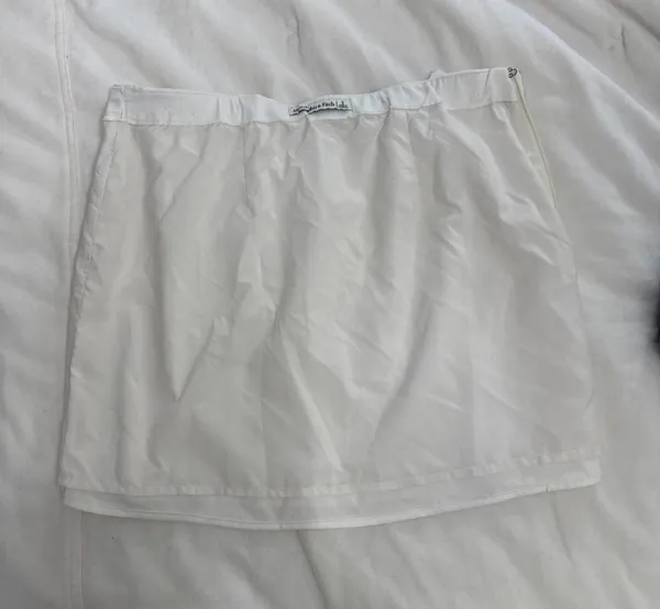 White Abercrombie Skirt Mini - Image 4
